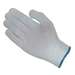 CleanTeam® Light Weight Seamless Knit Nylon Clean Environment Glove, 13 Gauge, Medium, White/Blue, 25 Dozen per Case